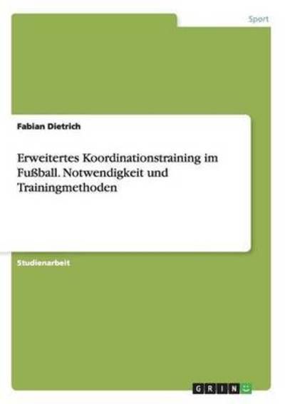 Cover for Dietrich · Erweitertes Koordinationstrain (Book) (2016)
