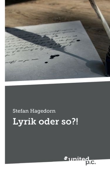 Cover for Hagedorn · Lyrik oder so?! (Buch) (2020)