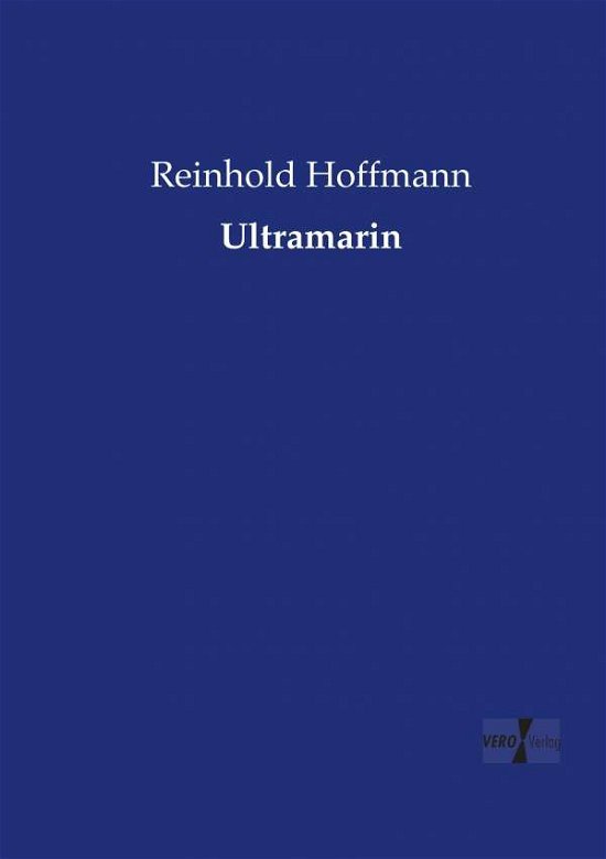 Cover for Hoffmann · Ultramarin (Book) (2019)