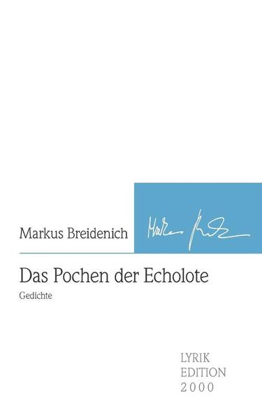 Cover for Markus Breidenich · Das Pochen der Echolote (Paperback Book) [German edition] (2008)