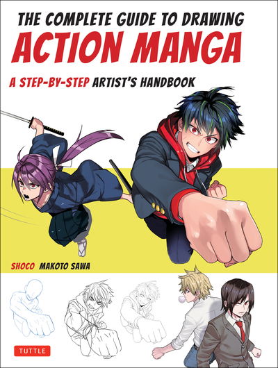 Cover for Shoco · The Complete Guide to Drawing Action Manga: A Step-by-Step Artist's Handbook (Paperback Bog) (2019)
