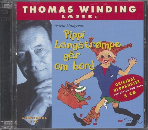 Cover for Astrid Lindgren · Pippi Langstrømpe - Klassikerne: Pippi Langstrømpe går om bord (CD) [1. udgave] (2005)