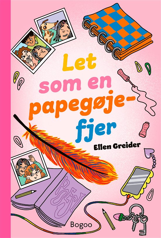 Ellen Greider · Let som en papegøjefjer (Innbunden bok) [1. utgave] (2024)