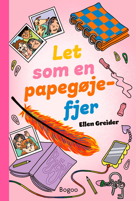 Cover for Ellen Greider · Let som en papegøjefjer (Gebundenes Buch) [1. Ausgabe] (2024)