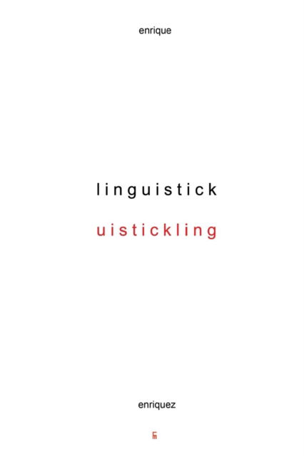 Cover for Enrique Enriquez · Linguistick (Pocketbok) (2013)