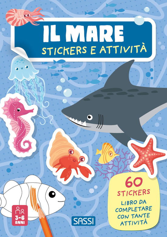 Cover for Irena Trevisan · Il Mare. Stickers E Attivita. Ediz. A Colori (Book)