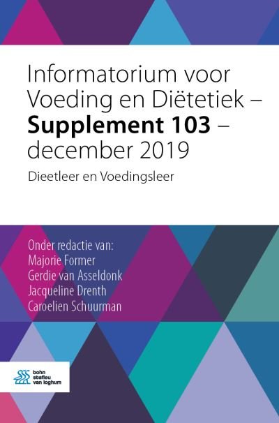 Cover for Majorie Former · Informatorium voor Voeding en Di?tetiek ? Supplement 103 ? december 2019 (Paperback Bog) (2019)