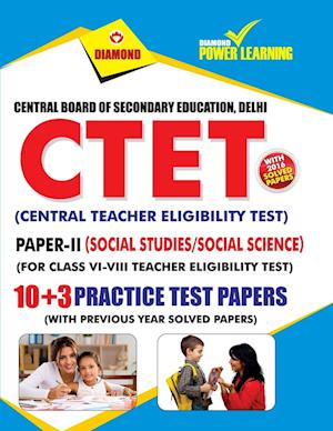 Cover for Diamond Power Learning Team · CTET Class VI-VIII PTP Social Studies (Paperback Book) (2019)