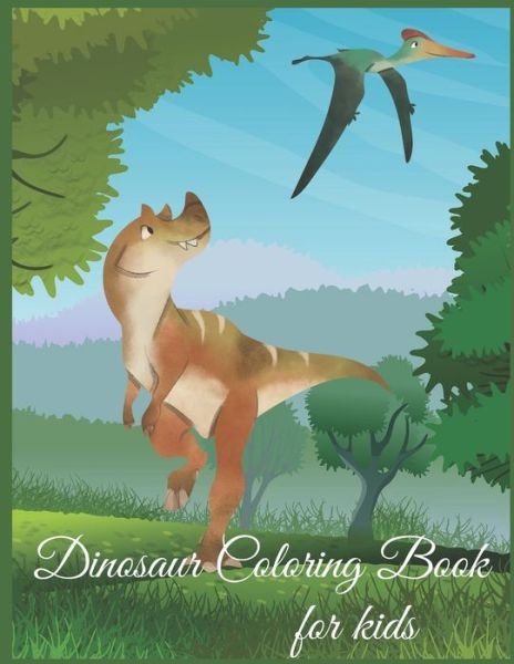 Cover for Daniel Modebe · Dinosaur Coloring Book (Pocketbok) (2020)