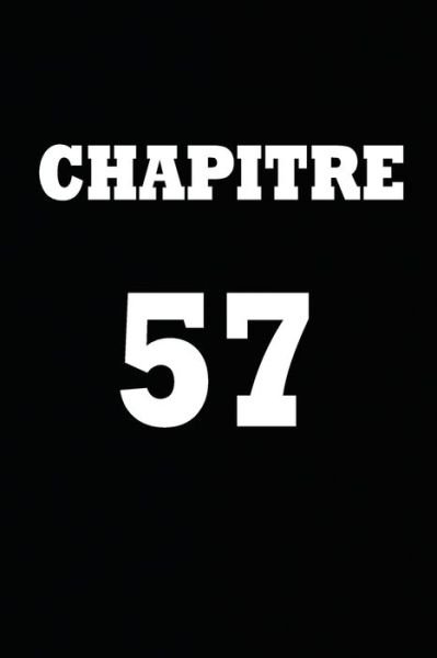 Cover for Chapitre Carnet · Chapitre 57 (Paperback Book) (2020)