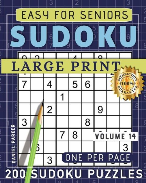 Cover for Samworld Press · Large Print Easy Sudoku Puzzle Book For Seniors (Paperback Book) (2020)