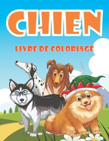 Cover for Pescara · Chien Livre De Coloriage (Paperback Book) (2021)