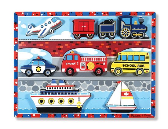 Vehicles Chunky Puzzle - Melissa And Doug - Andet -  - 0000772137256 - 