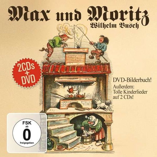 Cover for Wilhelm Busch · Max &amp; Moritz Und Andere Meisterwerke (DVD) (2013)