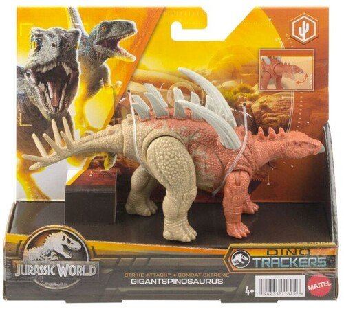 Mattel Jurassic World: Dino Trackers Strike Attack - Gigantspinosaurus (hln68) - Mattel - Merchandise -  - 0194735116256 - 15. juni 2023