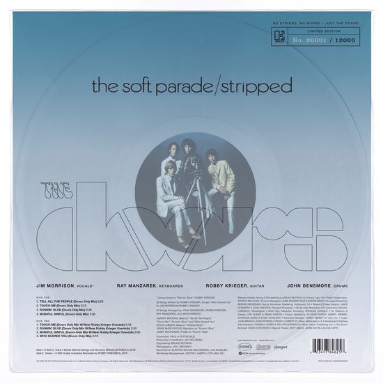 Cover for The Doors · The Soft Parade: Stripped (LP) [Reissue, Limited edition] (2020)