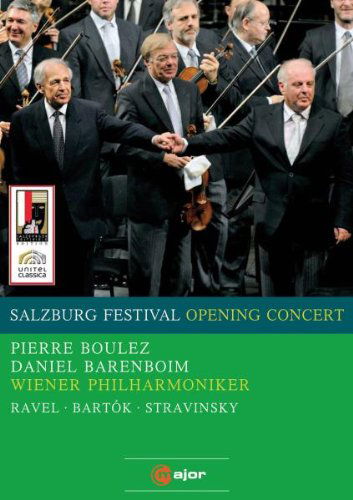 Salzburg Opening Conc - Vienna Poboulezbarenboim - Filmy - C MAJOR - 0814337010256 - 28 czerwca 2010