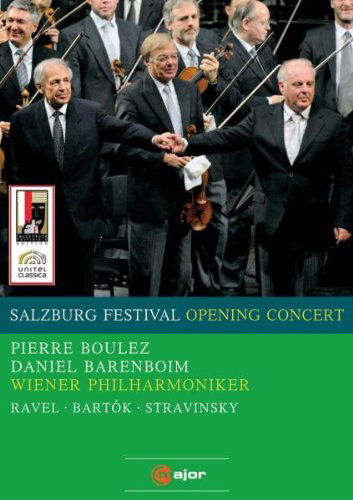 Cover for Vienna Poboulezbarenboim · Salzburg Opening Conc (DVD) (2010)