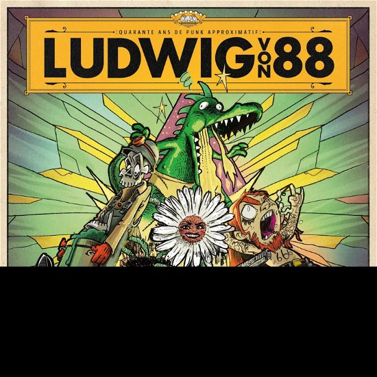 Cover for Ludwig Von 88 · Les 4 Saisons/40 Ans De Punk Approximatif (CD) (2023)