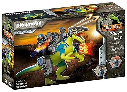 Cover for Playmobil · Spinosaurus: Dubbele Verdedigingskracht (70625) (MERCH)