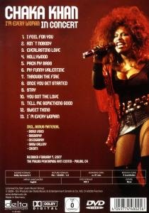 Cover for Chaka Khan · I'm Every Woman - in Concert (DVD) (2013)