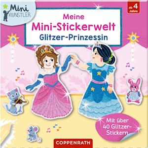 Cover for Meine Mini-stickerwelt · Glitzer-prinze (MERCH)