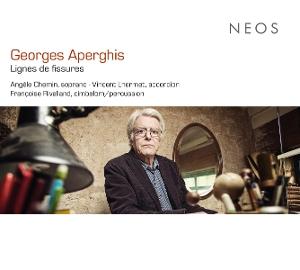 Cover for Angèle Chemin &amp; Vincent Lhermet &amp; Françoise Rivalland · Georges Aperghis:  Lignes De Fissures (CD) (2025)