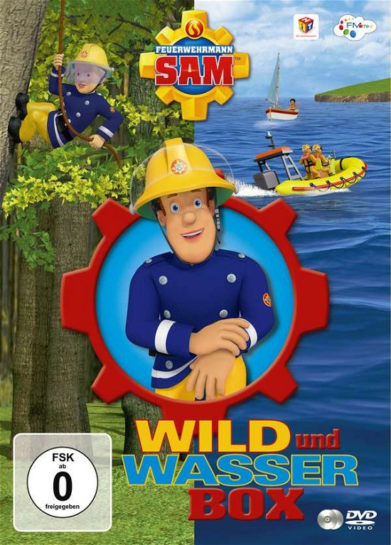 Cover for Feuerwehrmann Sam · Wild Und Wasser Box-8.staffel Box 1 (DVD) (2018)