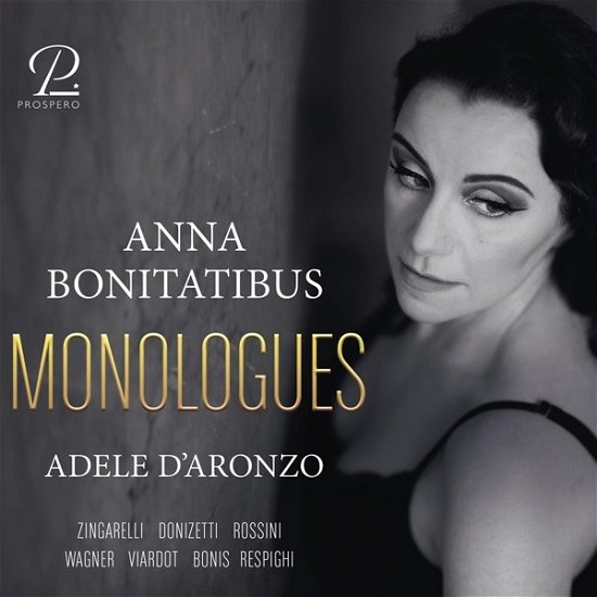 Cover for Bonitatibus, Anna / Adele D'aronzo · Monologues (CD) (2023)