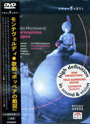 Cover for Christophe Rousset · Monteverdi : L'incoronazione Poppea (MDVD) [Japan Import edition] (2005)