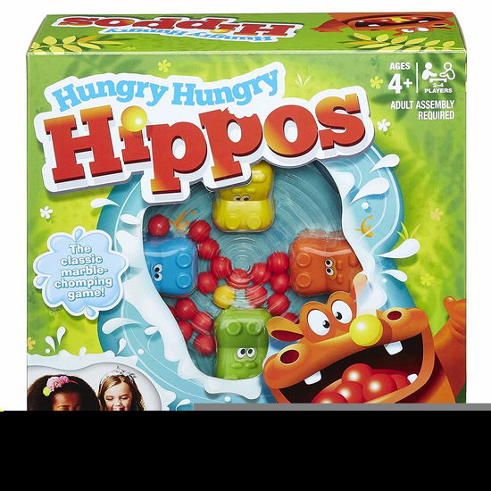 Hungry Hungry Hippos - Hungry Hungry Hippos - Produtos - Hasbro - 5010993471256 - 