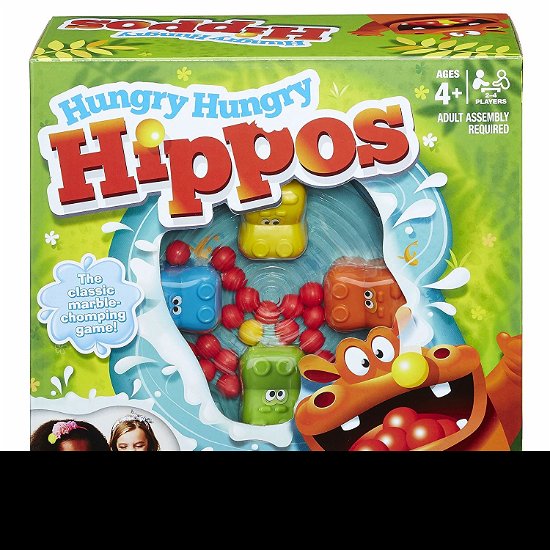 Hungry Hungry Hippos - Hungry Hungry Hippos - Fanituote - Hasbro - 5010993471256 - 