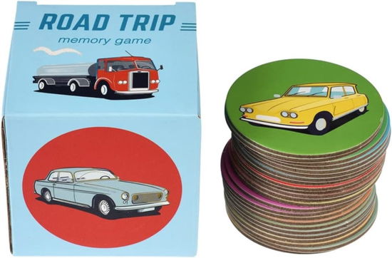 Cover for Memory game (24 pieces) - Road Trip (Paperback Book) (2023)