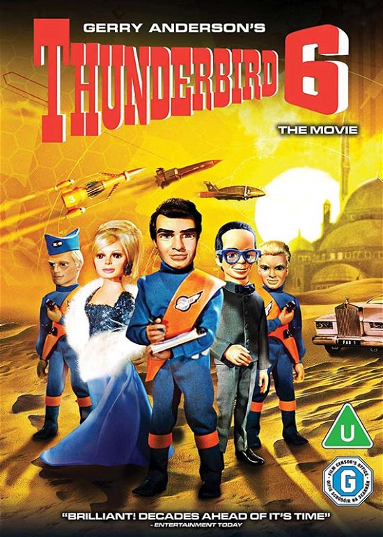 Cover for Thunderbird 6 · Thunderbird 6 - The Movie (DVD) (2021)