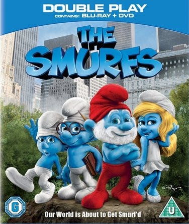 Cover for The Smurfs · The Smurfs Blu-Ray + (Blu-ray) (2015)