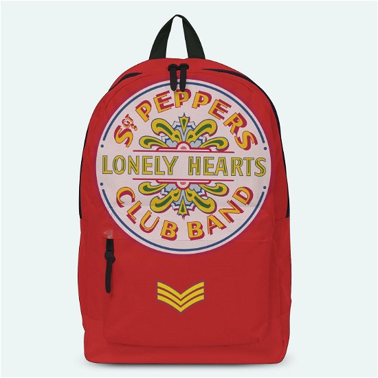 Lonely Hearts (Classic Rucksack) - Red - The Beatles - Merchandise - ROCK SAX - 5051177878256 - 1. juni 2020