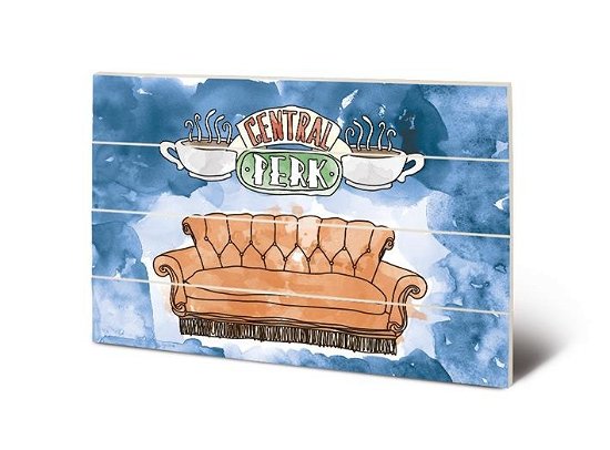 Cover for Wood Poster · FRIENDS - Wood Print 40X59 - Central Perk Sofa (MERCH) (2019)