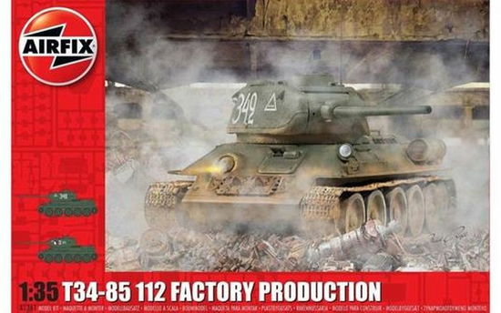 Cover for Airfix · T34-85 112 Factory Production (Legetøj)