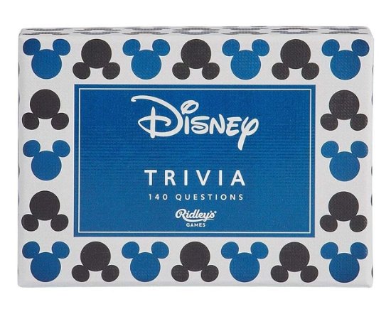 Disney Trivia Game - Games - Ridley's Games - Andet - CHRONICLE GIFT/STATIONERY - 5055923785256 - 5. august 2021