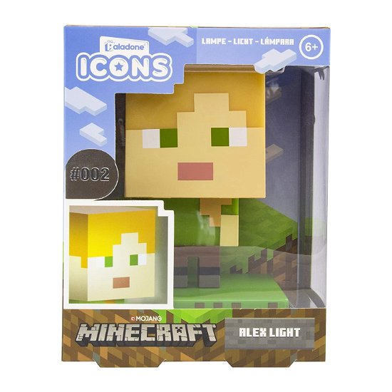 Cover for Paladone Products Ltd · Minecraft Alex Icon Light V2 (MERCH) (2022)