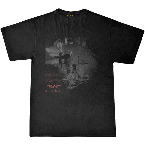 Twenty One Pilots Unisex T-Shirt: Masked - Twenty One Pilots - Fanituote -  - 5056368646256 - 