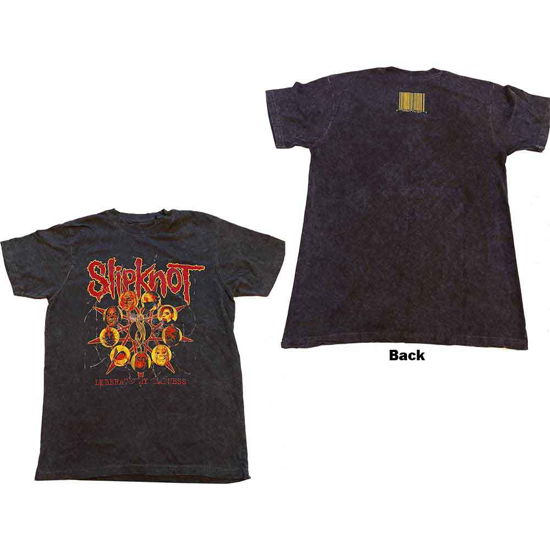 Slipknot Unisex T-Shirt: Liberate (Wash Collection & Back Print) - Slipknot - Mercancía -  - 5056561021256 - 
