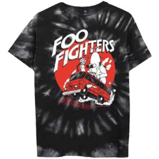 Cover for Foo Fighters · Foo Fighters Unisex T-Shirt: Speeding Bus (Wash Collection) (T-shirt) [size S]