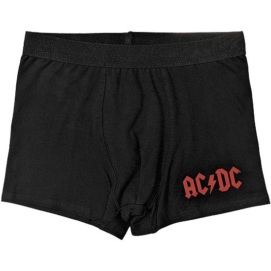 AC/DC Unisex Boxers: Logo - AC/DC - Mercancía -  - 5056737213256 - 