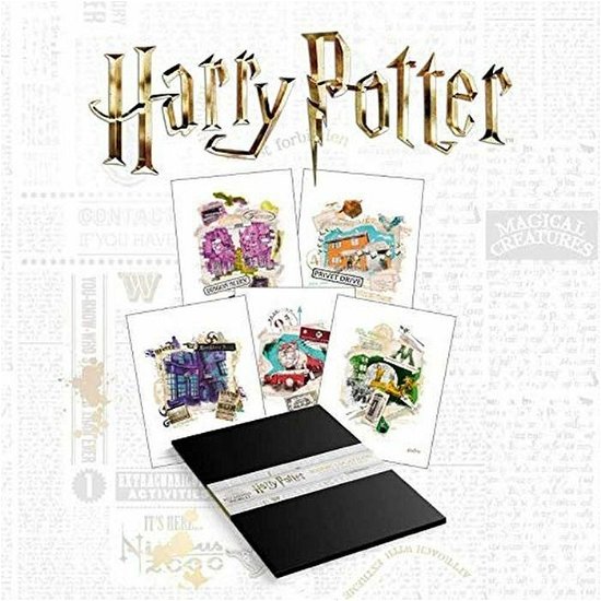Cover for P.derive · Harry Potter - Set Of 10 Lithographs 36x28 (Leketøy)