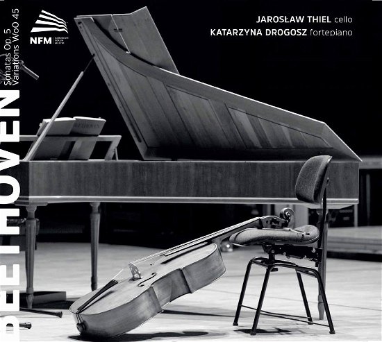 Cover for Thiel,Jaroslaw / Drogosz,Katarzyna · Beethoven: Sonatas op.5 (CD) (2017)