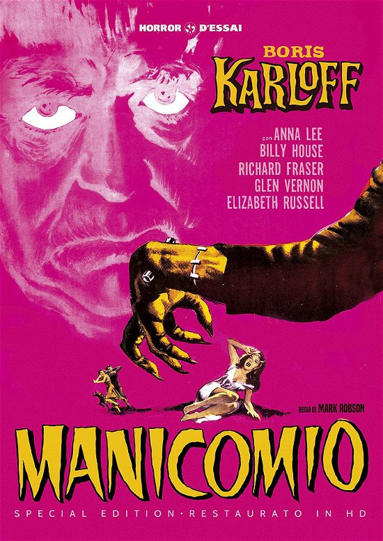 Cover for Manicomio · Special Edition (Restaurato In Hd) (DVD) (2020)
