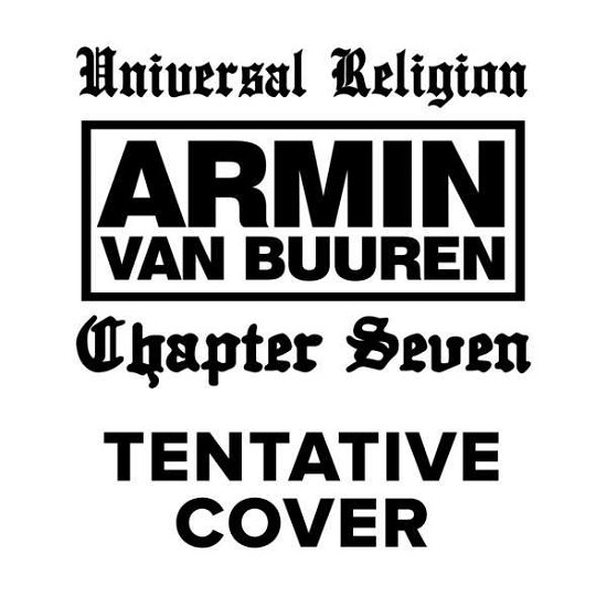 Cover for Armin Van Buuren · Universal Religion 7 (CD) (2013)