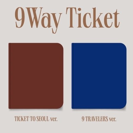Cover for Fromis_9 · 9 Way Ticket (CD/Merch) [Random edition] (2021)