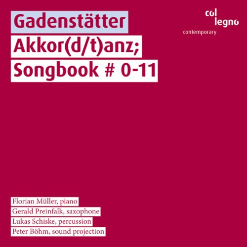 Songbook # 0-11 col legno Klassisk - Müller / Preinfalk / Schiske / Böhm - Musiikki - DAN - 9120031340256 - keskiviikko 1. lokakuuta 2008